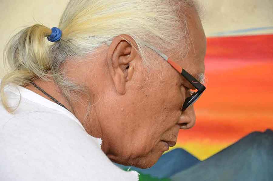 Ngurah KK Pelukis Young Artist Style Panestanan, Ubud, Bali - senirupabali.com