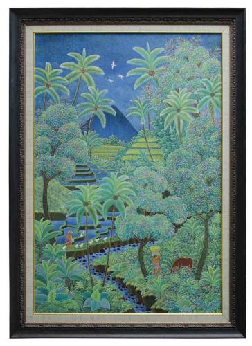 005-DSC 9809-Gunung-Agung-2022-100x150-Acrylic-on-Canvas-1000px